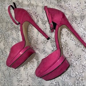 ASOS Pink Platform Heels Brand New!